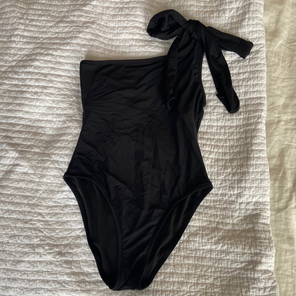 J crew one shoulder one piece bathing suit
